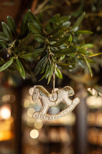 The Rocking Horse- Christmas Ornament