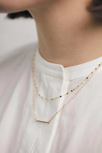 9kt Gold Diamond Cut Chain Necklace