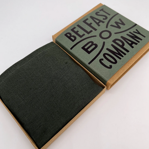 Brunswick Green Pocket Square in Irish Linen