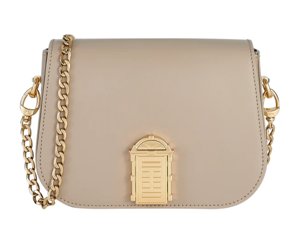 TED 1942 Mini Crossbody Door Bag - Taupe