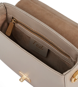 TED 1942 Medium Crossbody Bag - Taupe