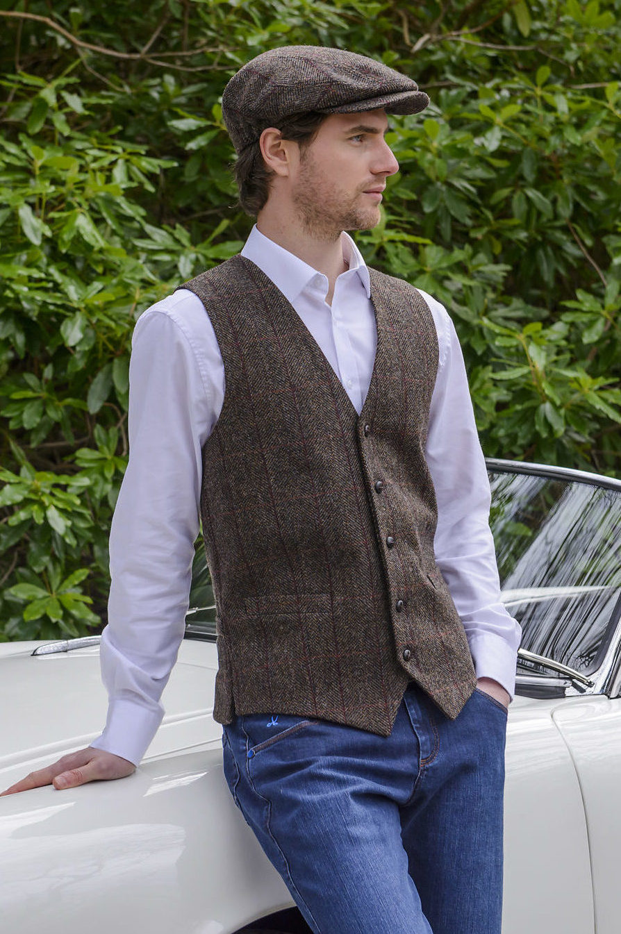 Mucros Weavers - Waistcoat 335-1